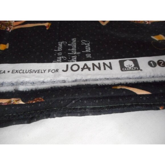 Simplicity Fabric exclusive for Joann vintage lady Quilt Craft 2 7/8 yards #2 - Picture 4 of 4